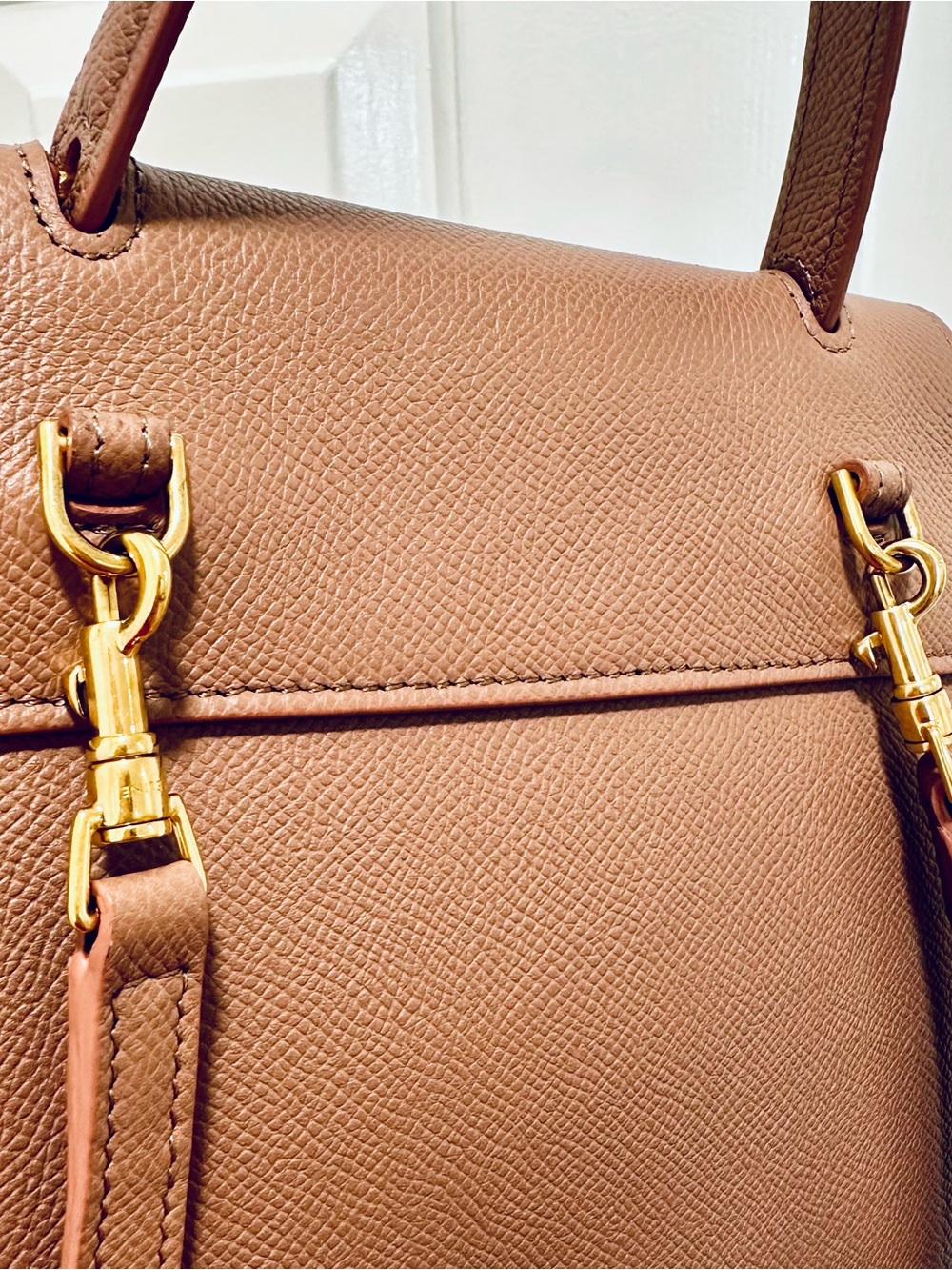 CELINE Grained Calfskin Nano Belt Bag in Antique Rose! - Picture 7 of 11